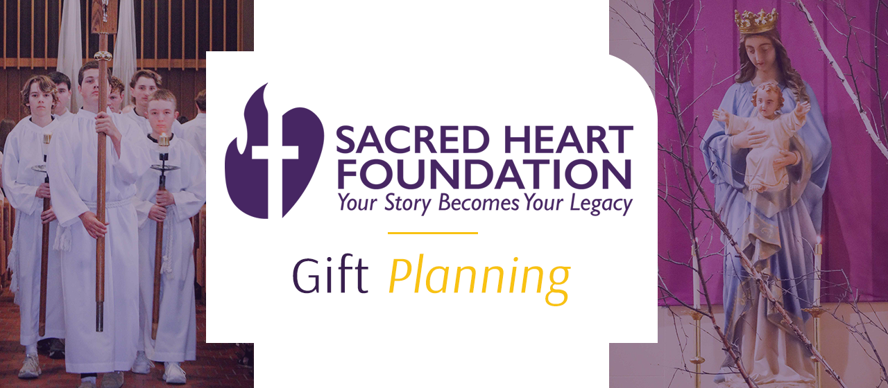 Sacred Heart Foundation enewsletter header graphic
